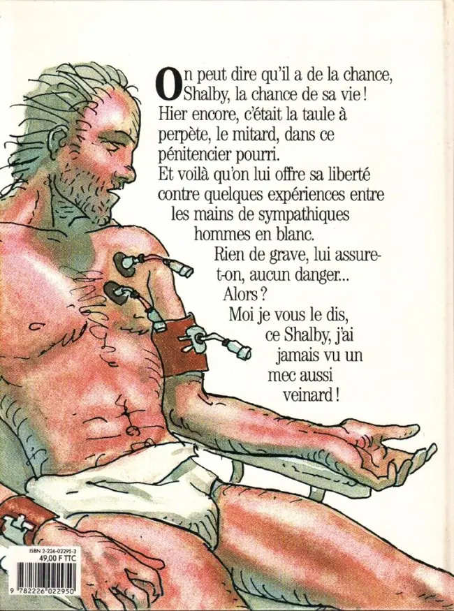 Verso de l'album Le Théorème de Bell Tome 1