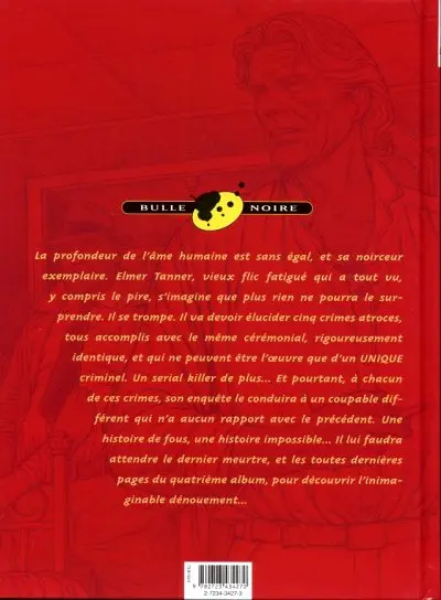 Verso de l'album Une folie très ordinaire Tome 1 Lewis Anderson