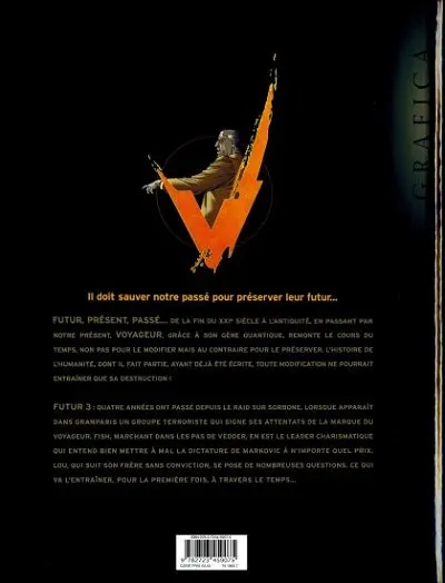 Verso de l'album Voyageur Tome 3 Futur 3
