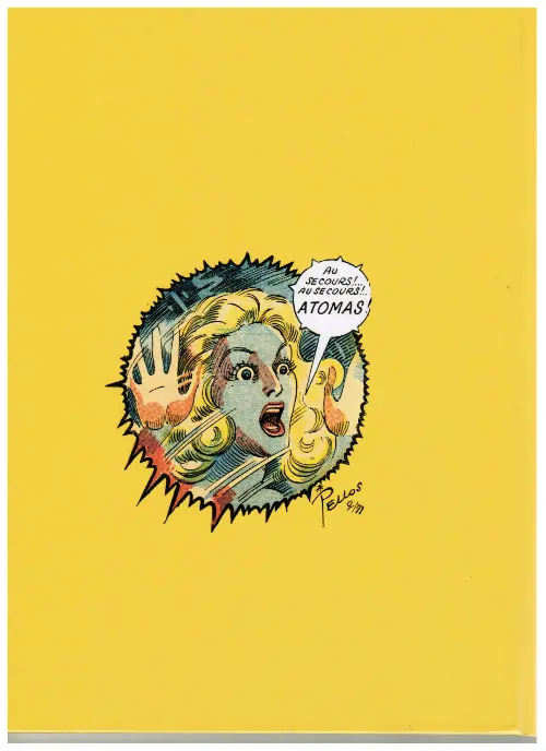 Verso de l'album Atomas Tome 1