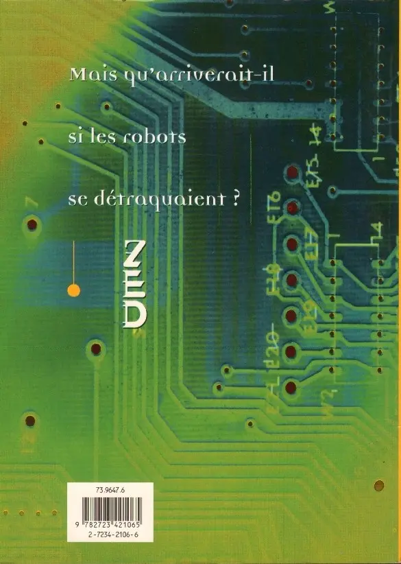 Verso de l'album Zed