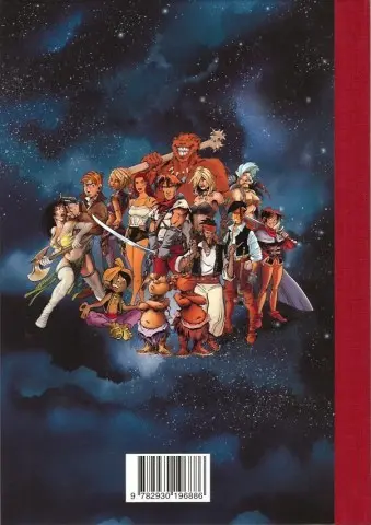 Verso de l'album Arleston univers