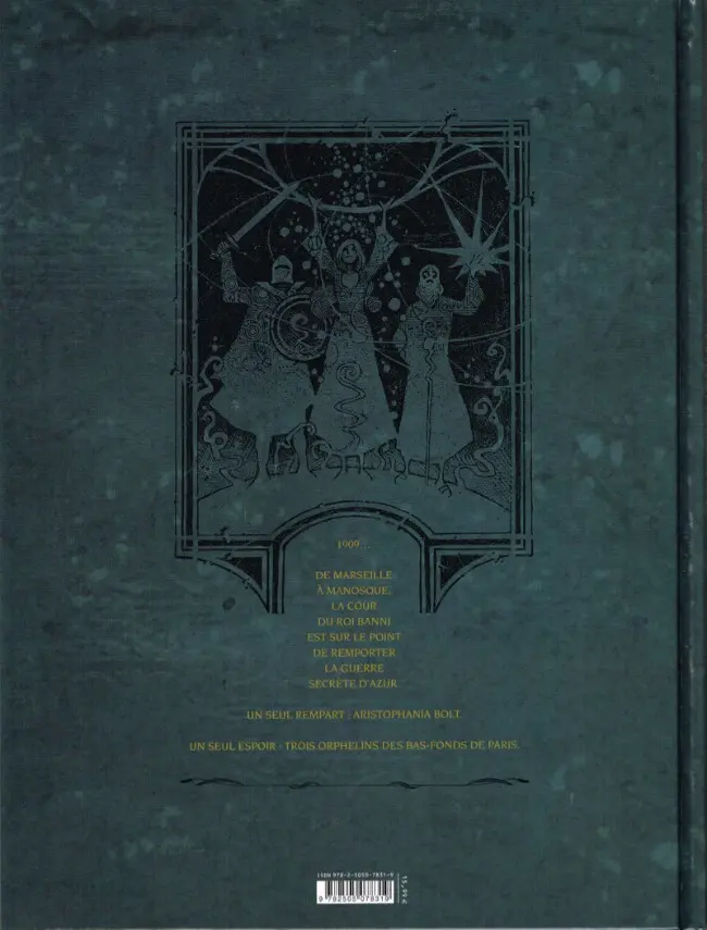 Verso de l'album Aristophania Tome 1 Le royaume d'Azur