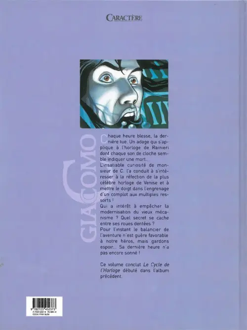Verso de l'album Giacomo C. Tome 10 L'ombre de la tour