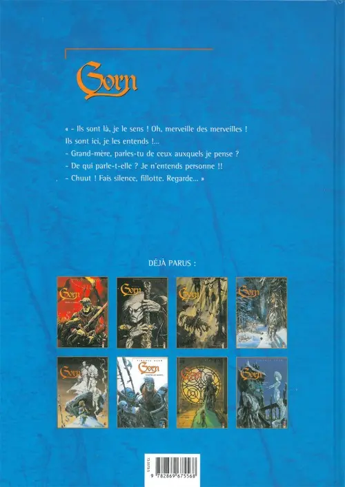 Verso de l'album Gorn Tome 3 La danse des Damnés