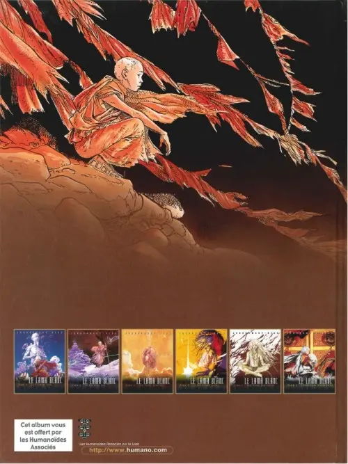 Verso de l'album Le Lama blanc Tome 1 Le premier pas
