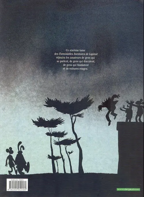 Verso de l'album Les formidables aventures de Lapinot Tome 6 Pour de vrai