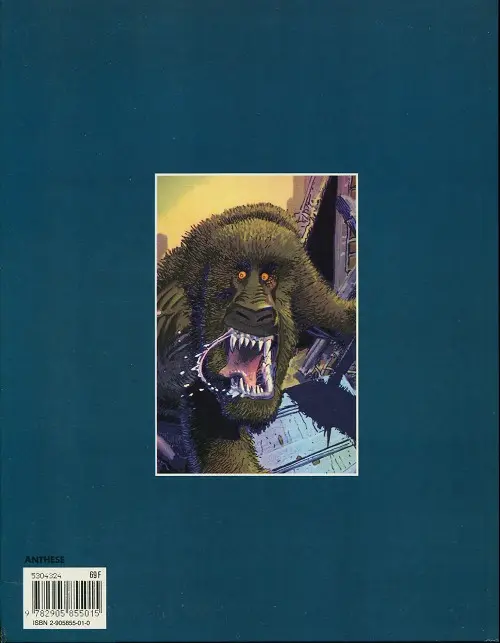 Verso de l'album Monde mutant Tome 1