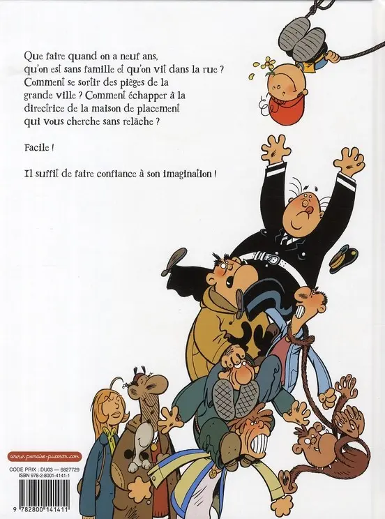 Verso de l'album Oscar Tome 4 Le roi des bobards