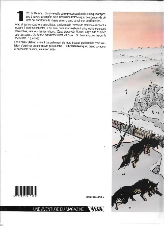 Verso de l'album Les Poux Tome 1 Ni dieu, ni maître