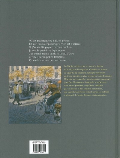 Verso de l'album Le Vol du corbeau Edition Intégrale