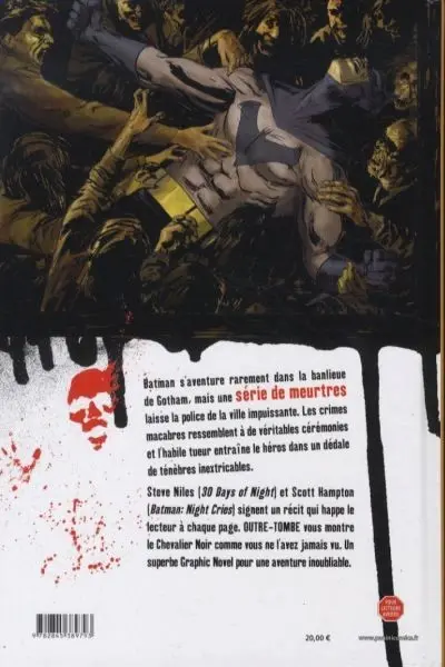 Verso de l'album Batman : Gotham County Line Outre-tombe