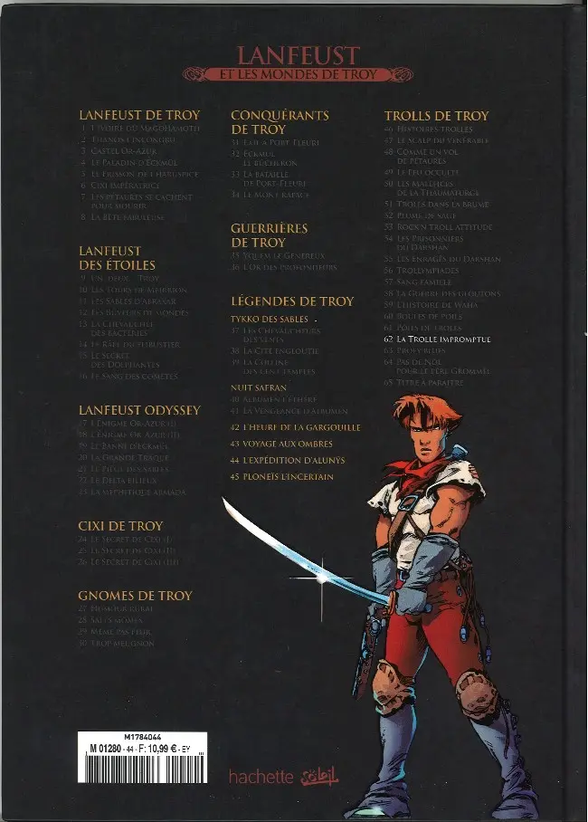 Verso de l'album Lanfeust et les mondes de Troy Tome 62 Trolls de Troy - La Trolle impromptue