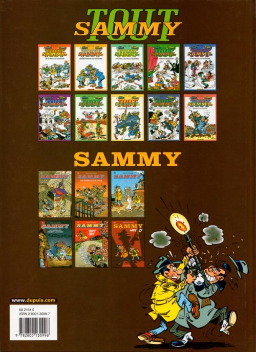 Verso de l'album Sammy Tome 37 Lady O
