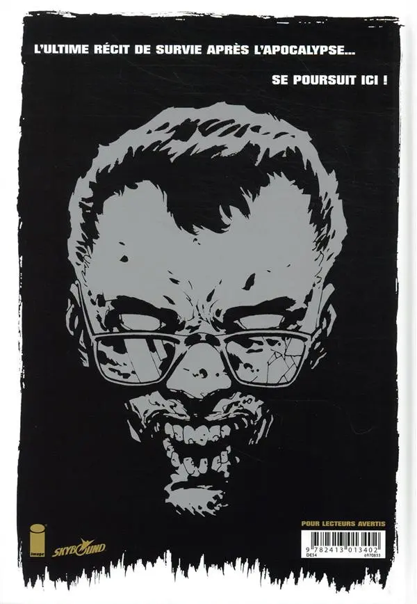 Verso de l'album Walking Dead Volume 11