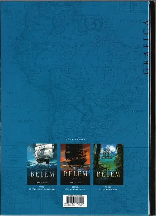 Verso de l'album Belem 4 La dernière traversée