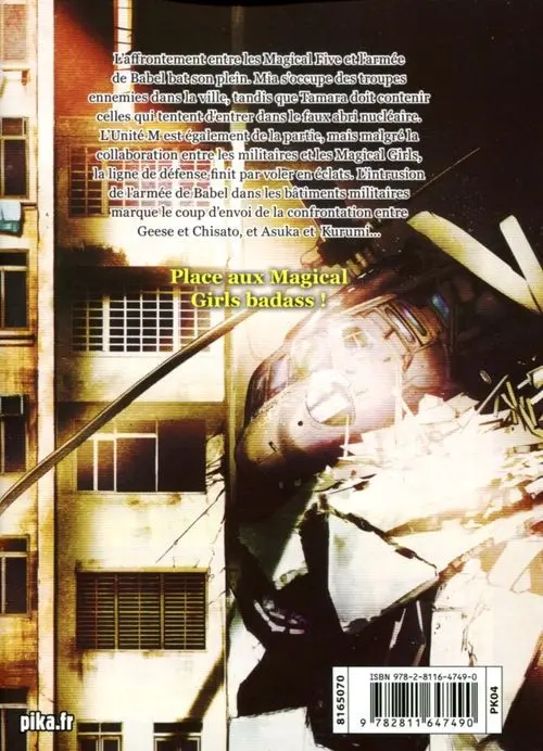 Verso de l'album Magical Task Force Asuka 05