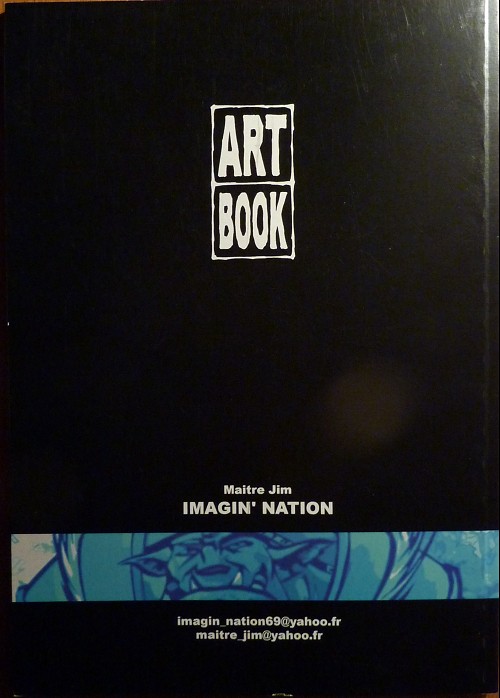 Verso de l'album Jim Maitre - Art book