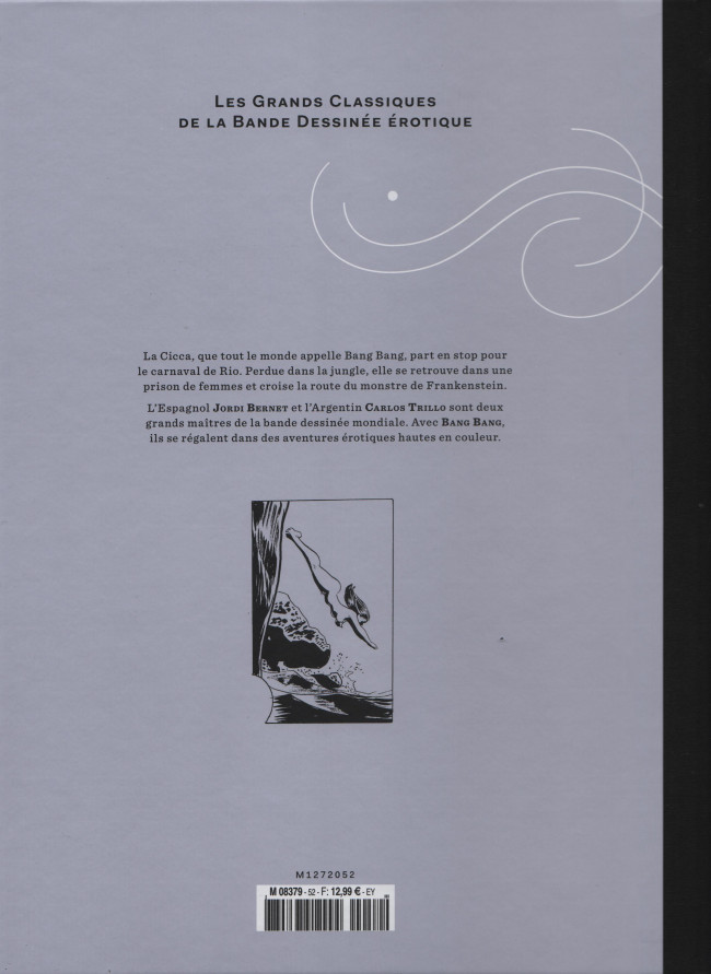 Verso de l'album Les Grands Classiques de la Bande Dessinée Érotique - La Collection Tome 52 Bang Bang - tome 4