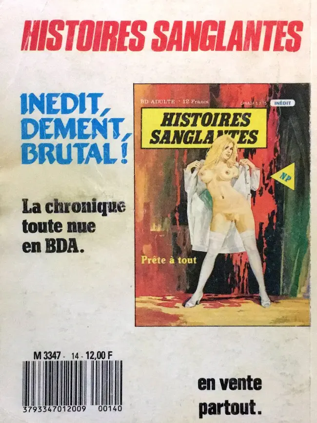 Verso de l'album Les Meufs Tome 14 Call-boy et fille de joie