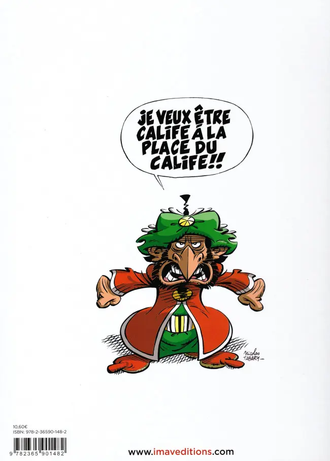 Verso de l'album Iznogoud Tome 23 Les cauchemars d'Iznogoud