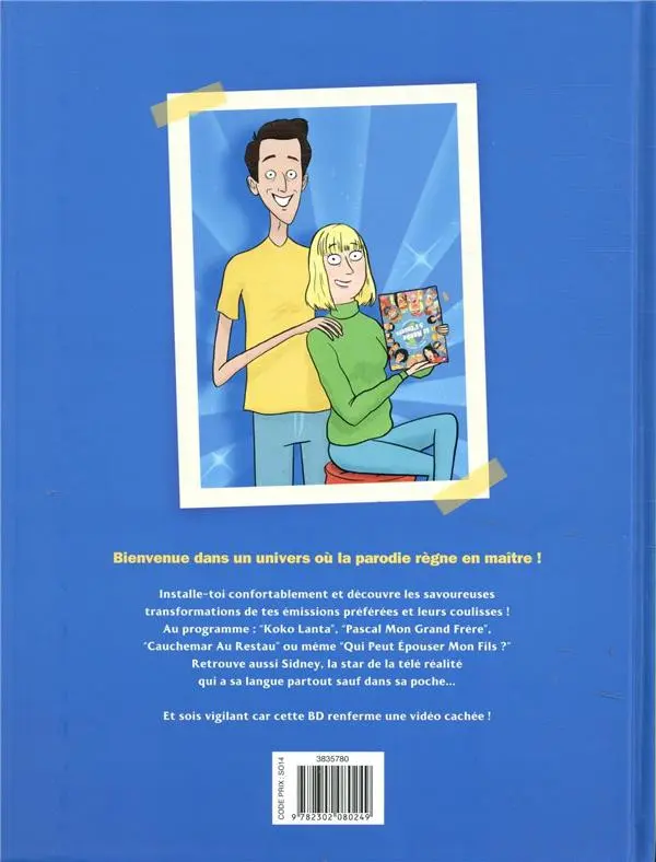 Verso de l'album Le monde à l'envers Tome 1 L'envers du décors