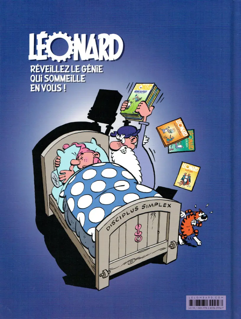Verso de l'album Léonard Tome 28 Génie toujours... prêt !