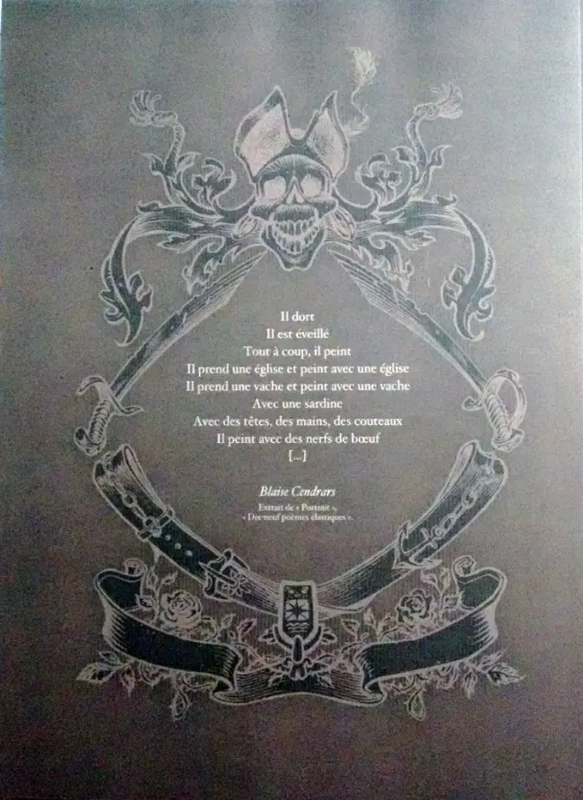 Verso de l'album Marines Pirates
