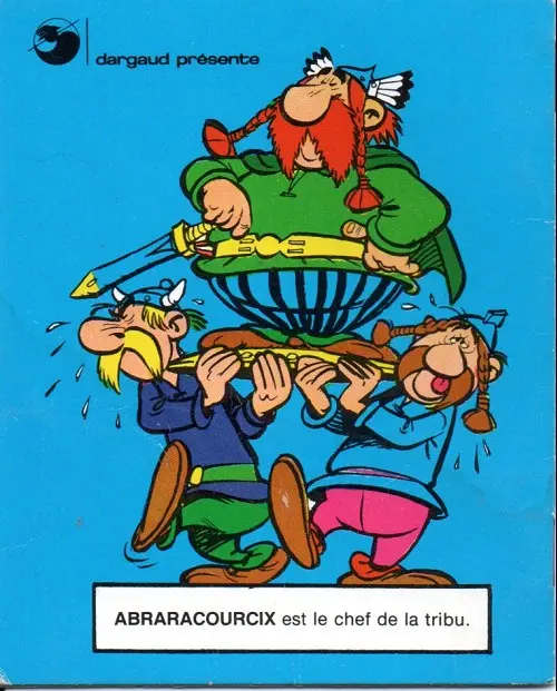 Verso de l'album Astérix Tome 7 Astérix et les romains