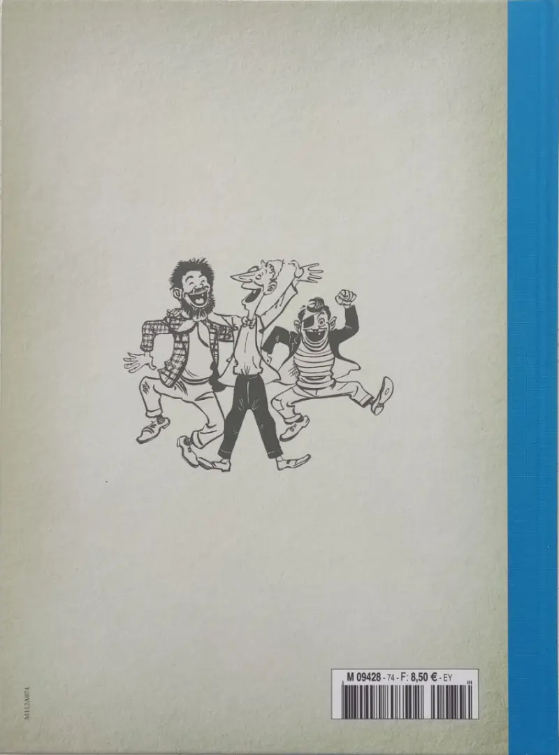 Verso de l'album Les Pieds Nickelés - La collection Tome 74 Les Pieds Nickelés filoutent