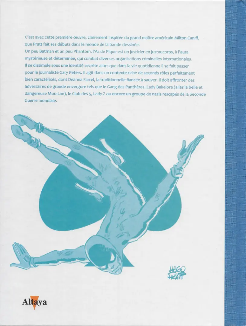 Verso de l'album Tout Pratt Tome 66 L'As de Pique