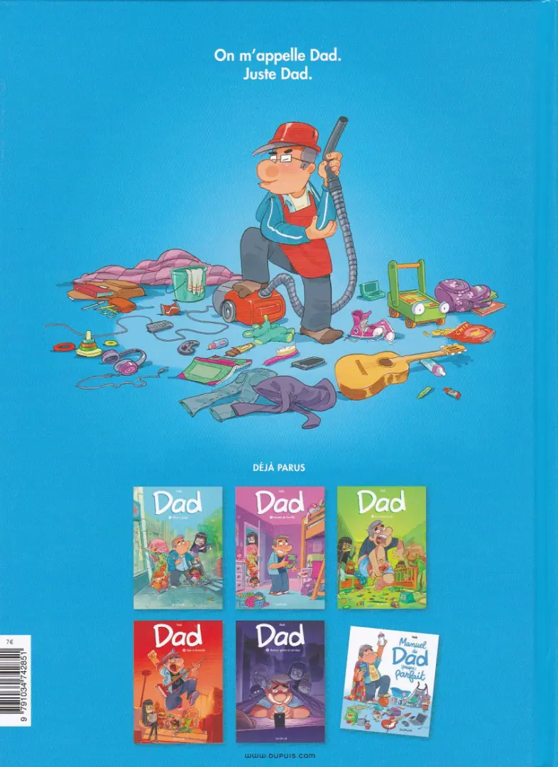 Verso de l'album Dad Tome 1 Filles à papa