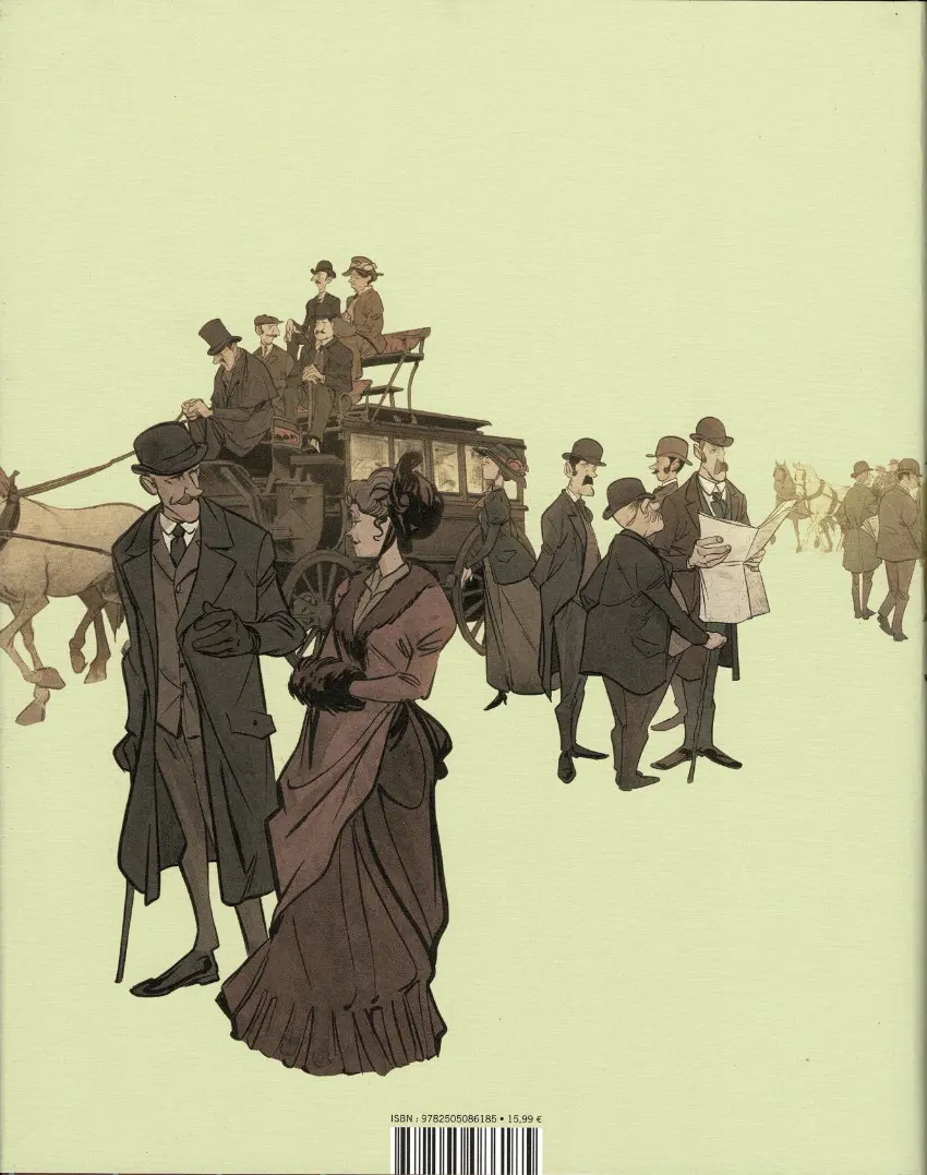 Verso de l'album Bartleby, le scribe Une histoire de Wall Street