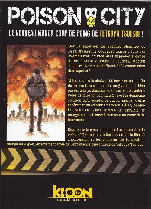 Verso de l'album Poison City 2/2