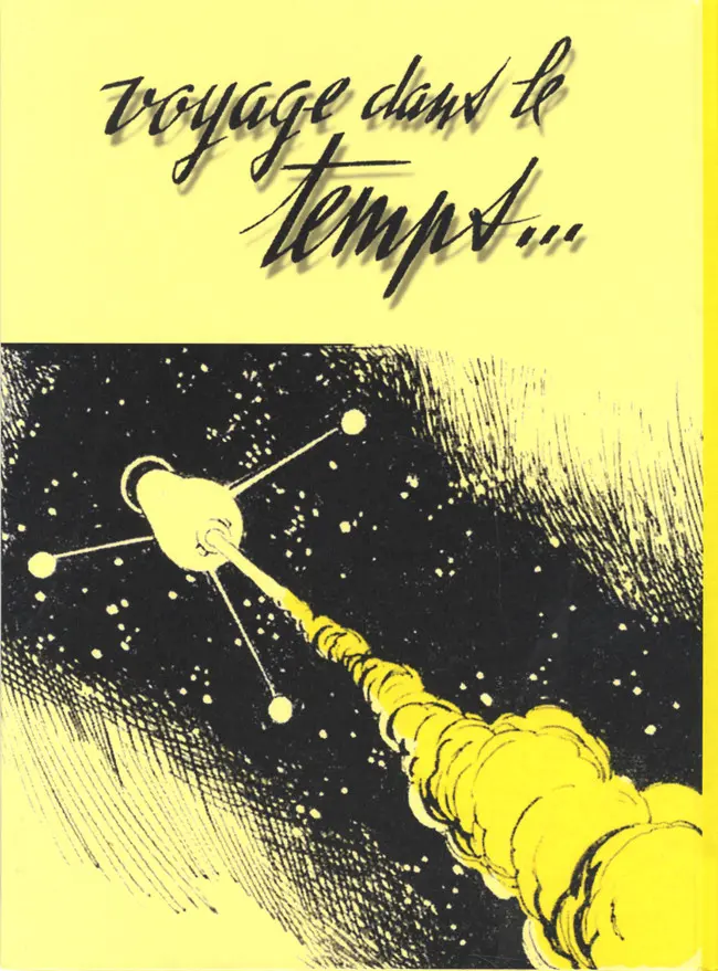 Verso de l'album Mark Trent Voyage dans le temps