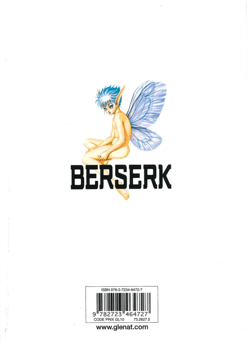 Verso de l'album Berserk 27