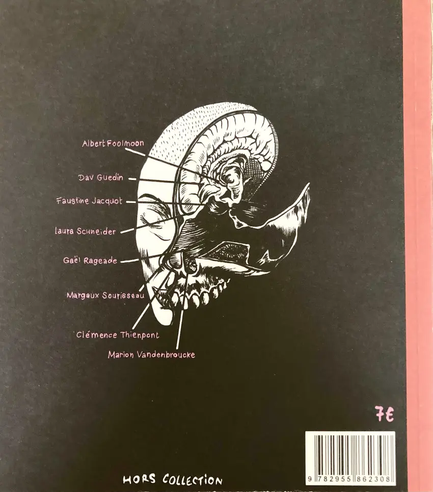 Verso de l'album Dans ma tête