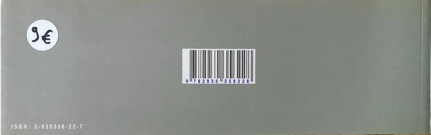 Verso de l'album Veuve-Poignet