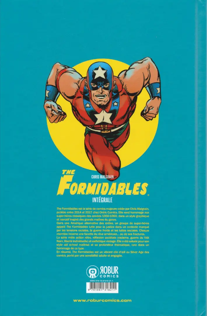 Verso de l'album The Formidables Intégrale