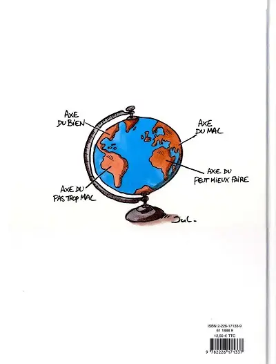 Verso de l'album La Croisade s'amuse