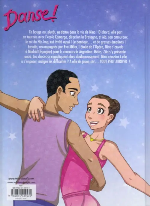 Verso de l'album Danse ! Tome 3 Tout peut arriver !