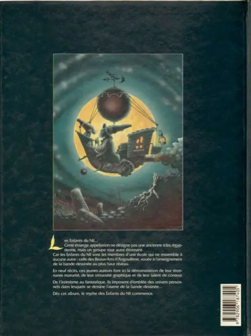 Verso de l'album Les Enfants du Nil Tome 1