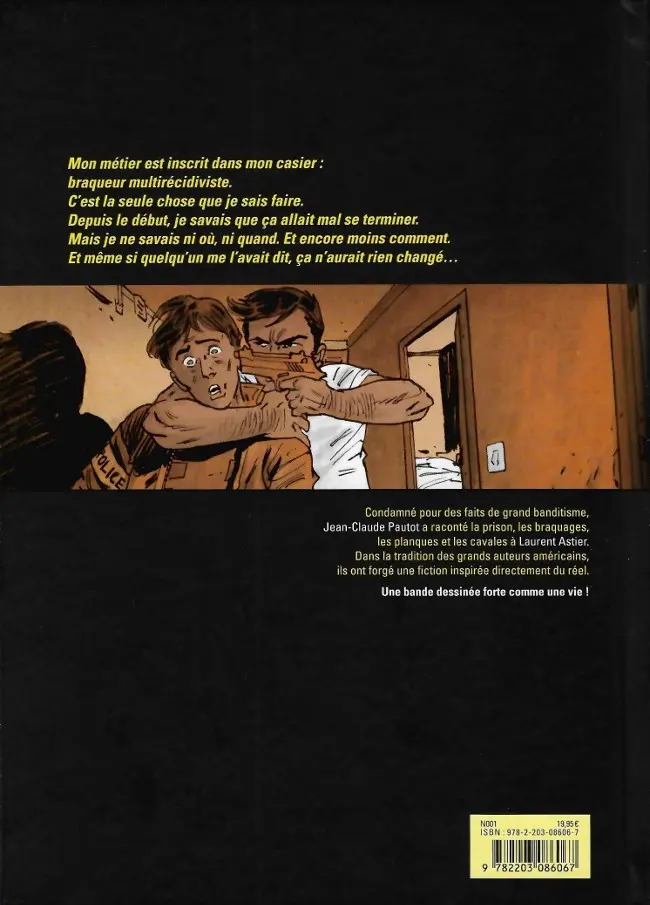 Verso de l'album Face au mur 1