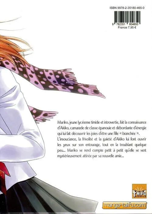 Verso de l'album Girl friends 1