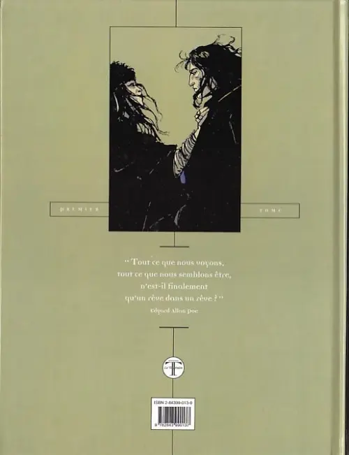Verso de l'album Gothic Tome 1 Never more