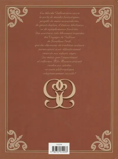Verso de l'album Gulliveriana