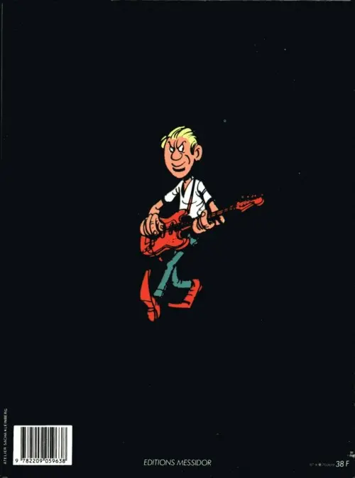 Verso de l'album Inspecteur Laflèche La guerre des cerveaux
