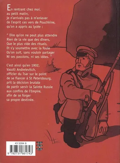 Verso de l'album Kizilkum