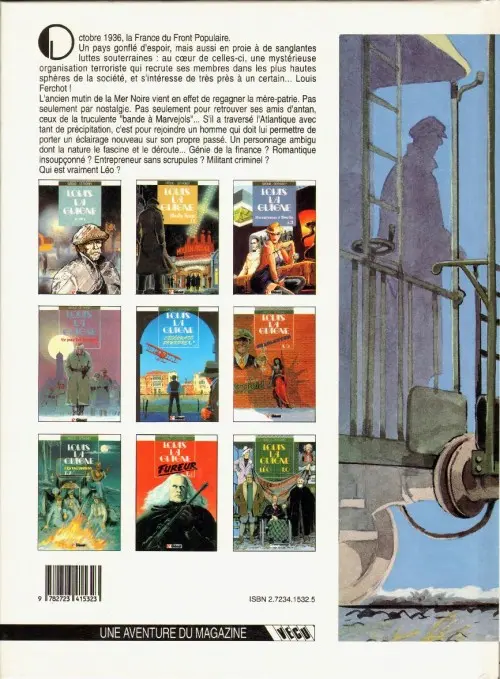 Verso de l'album Louis la Guigne Tome 9 Léo
