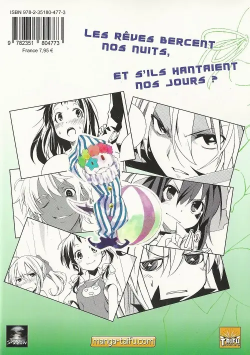 Verso de l'album Merry Nightmare #3